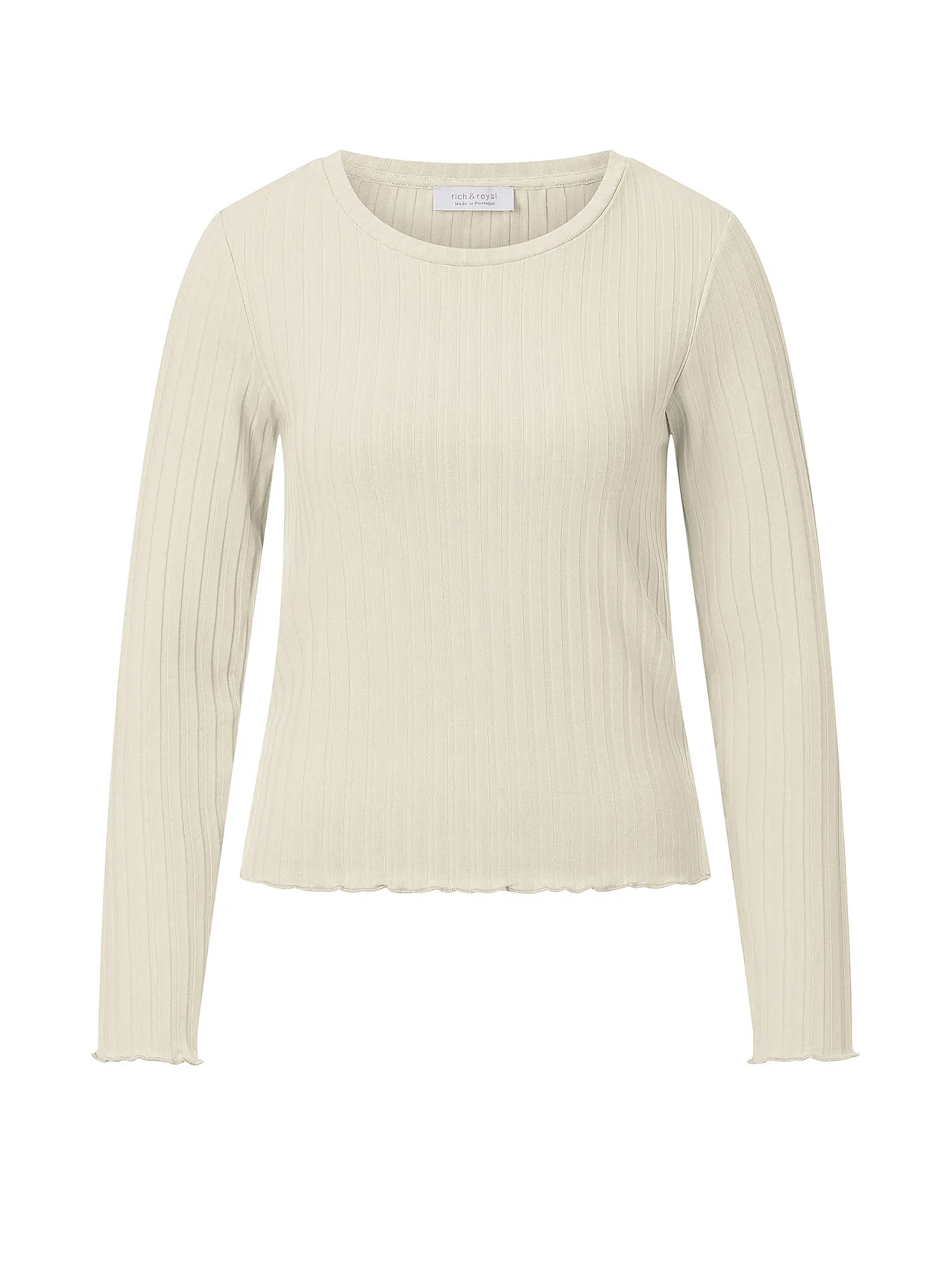 RICH & ROYAL | Langarmshirt | creme